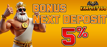 Next Deposit 5%